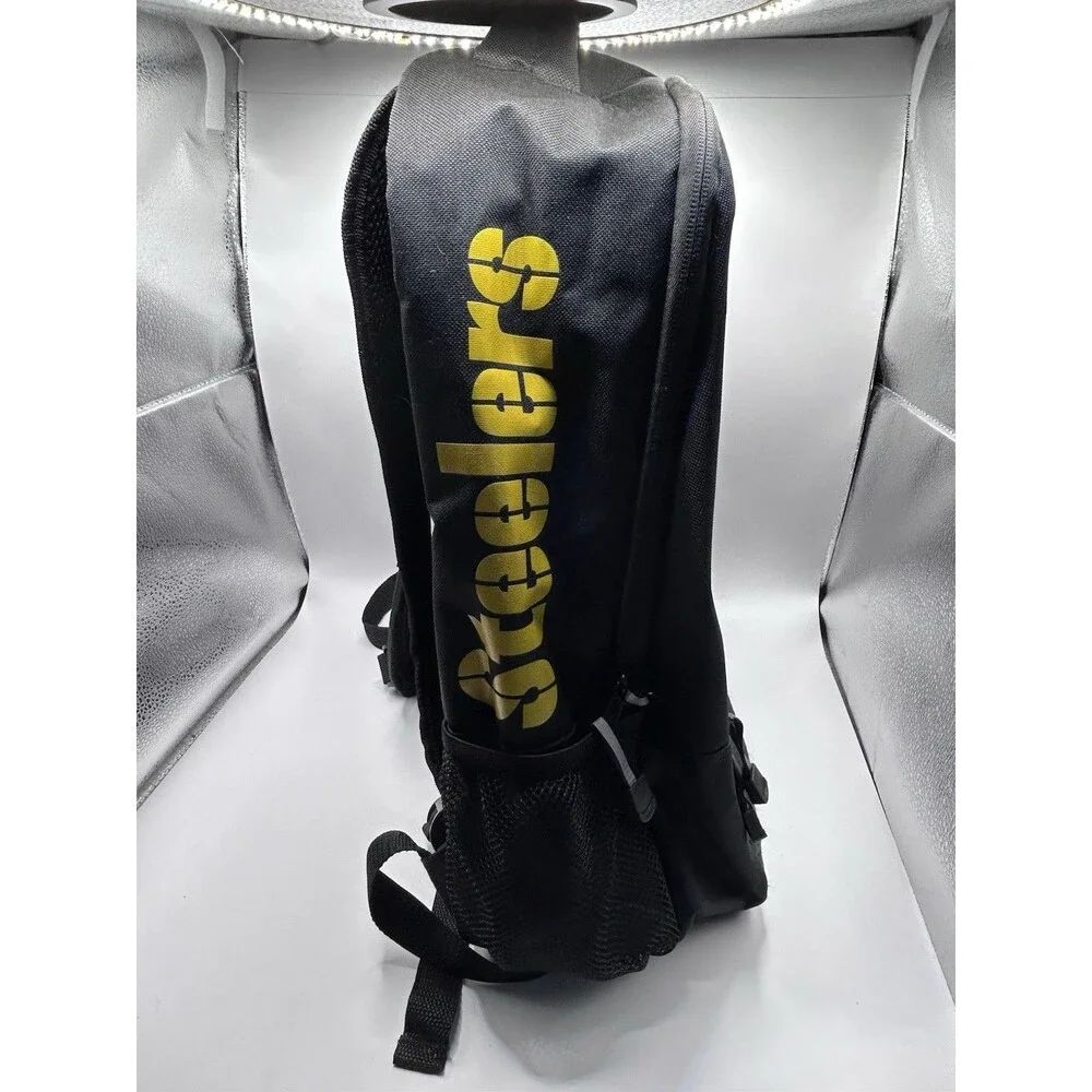 Pittsburgh Steelers Licensed Multi-Purpose Black Backpack School Bag NFL 17